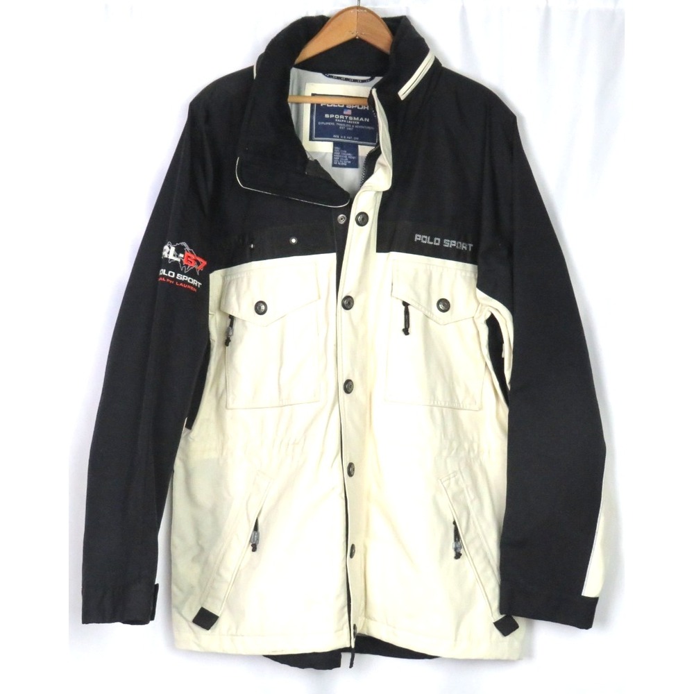 Ralph Lauren‎ POLO SPORT Sportsman RL-67 Canvas Heavy Hiking Jacket Men's Medium
